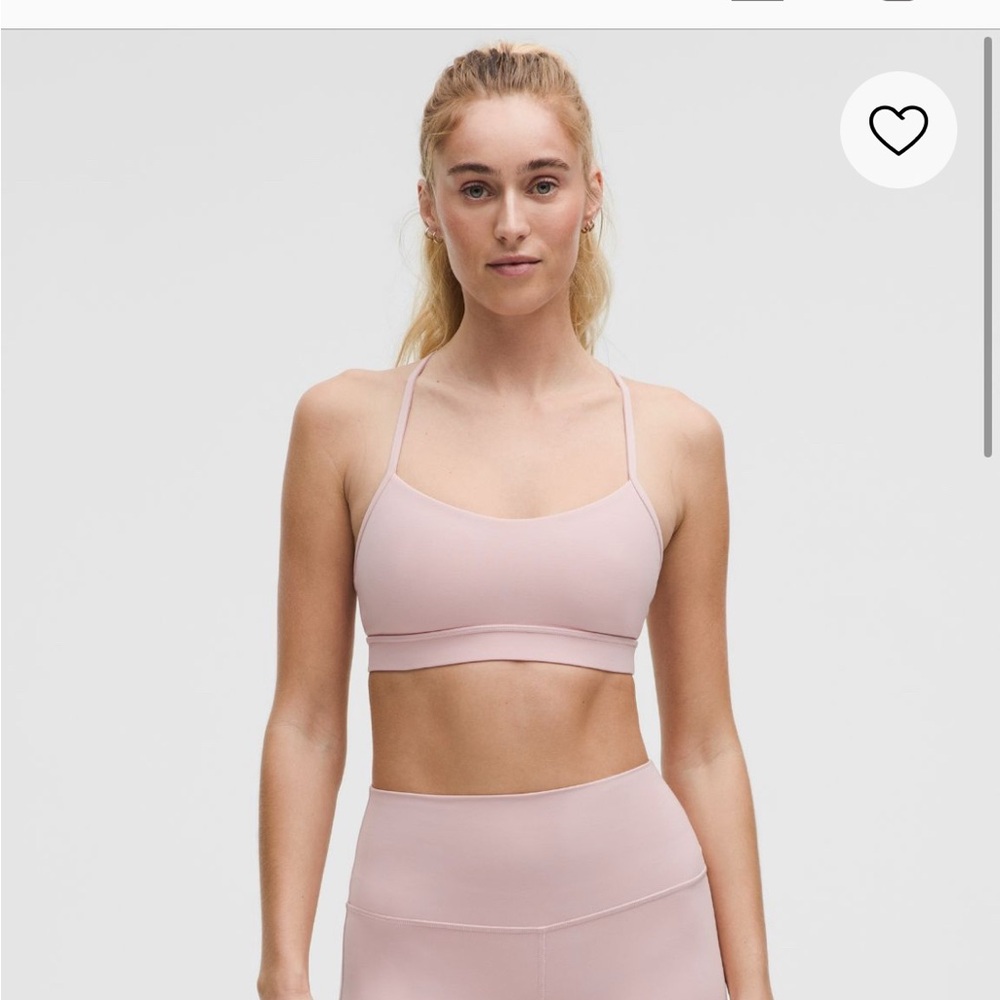 Women's Pink Sports Bra